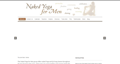 Desktop Screenshot of nakedyogasf.com