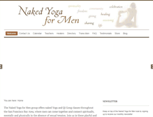 Tablet Screenshot of nakedyogasf.com